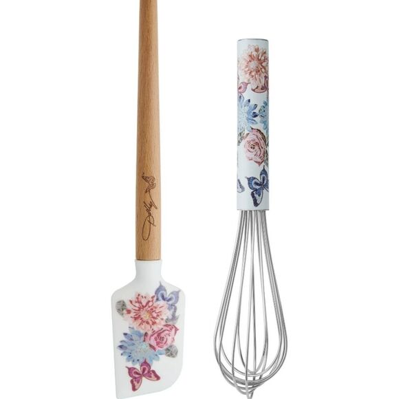 Dolly Parton Floral Whisk & Spatula Set - Picture 4 of 6
